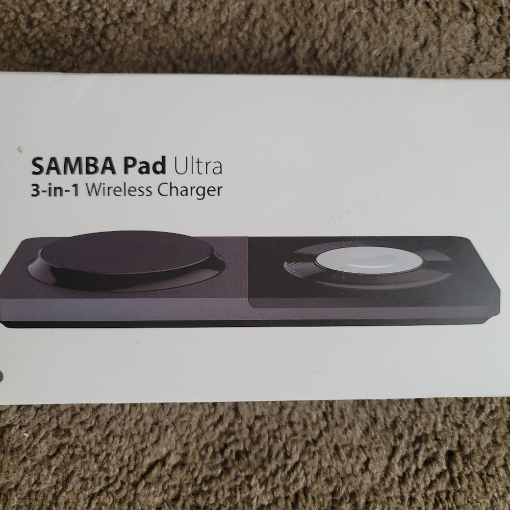 Pad Ultra 3-in-1 Wireless Charger - Black